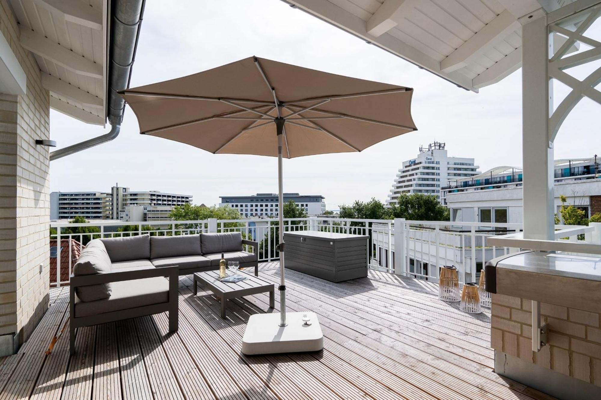 Wicheldorfstrasse 48A Penthouse Am Kurpark Lejlighed Grömitz Eksteriør billede